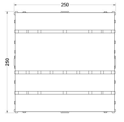 Griglia per piscina in gres SARZANO - DRITTO Griglia per piscina in gres SARZANO - DRITTO