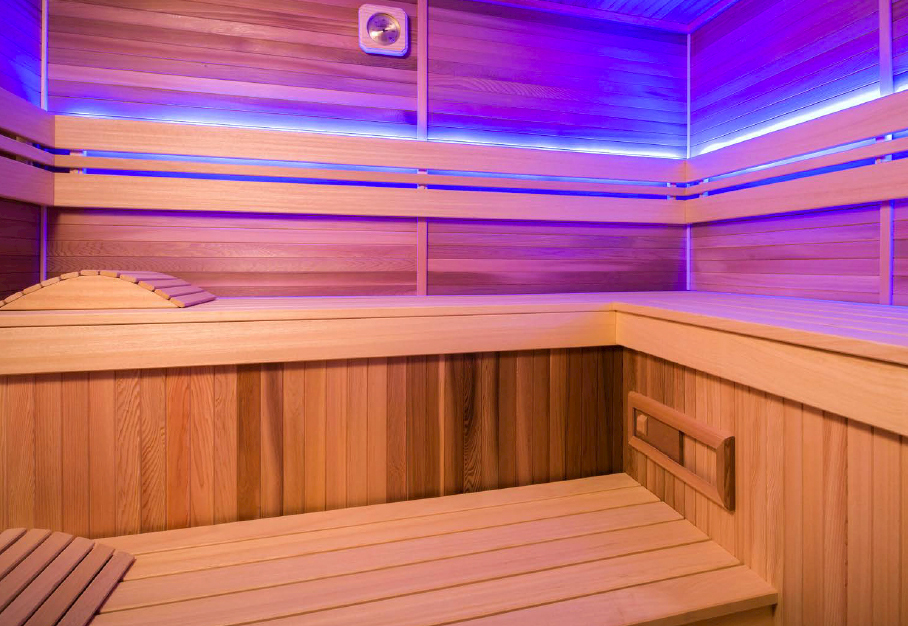 Sauna finlandese a vapore