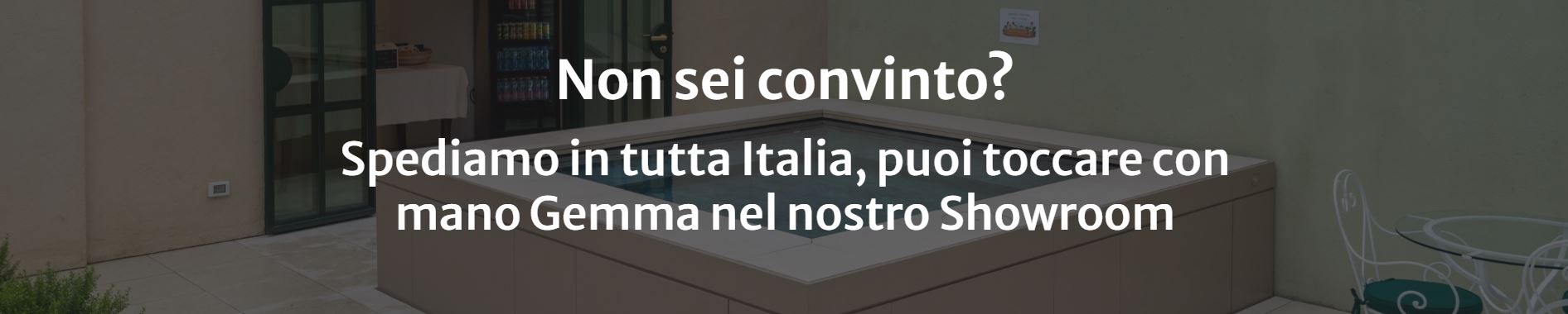 Piscina idromassaggio ITALIKA Gemma Showroom