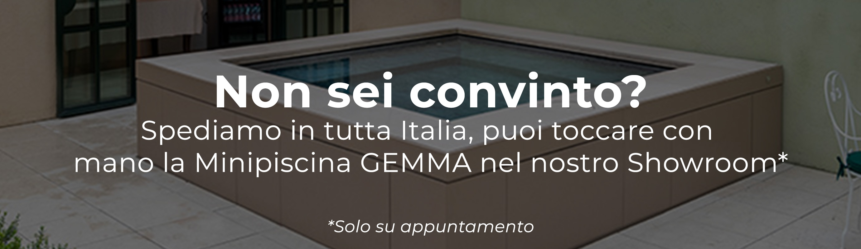 Piscina idromassaggio ITALIKA Gemma Showroom