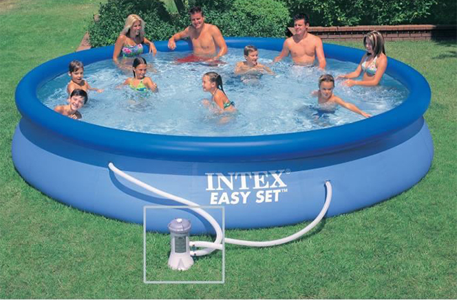 Piscina fuori terra intex Easy