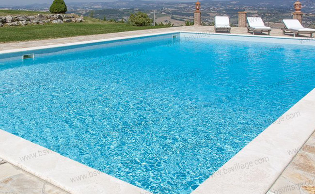 Piscina interrata in pannelli d'acciaio Italika