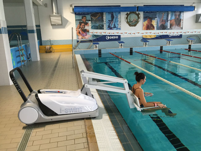 ascensore piscina e trasporto su ruote