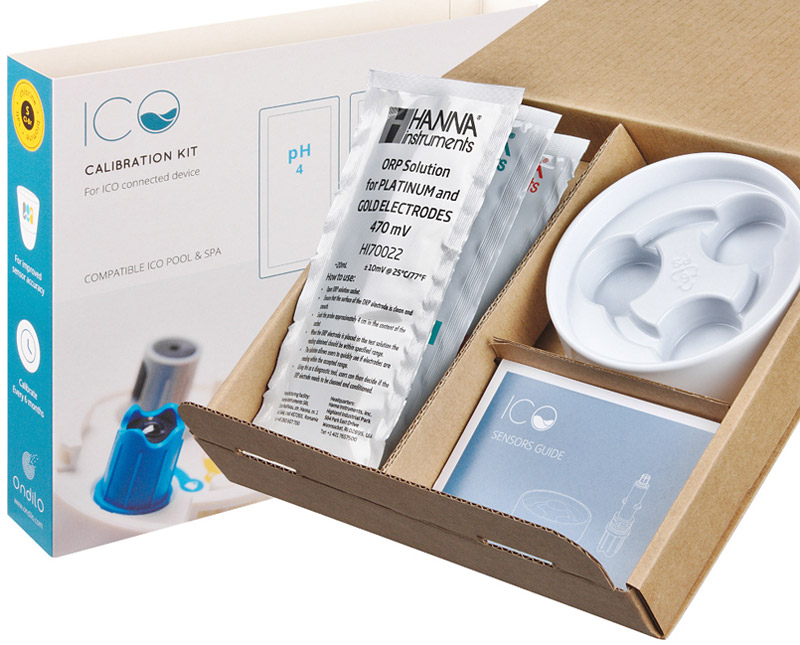 Kit calibrazione sonde per il controllo dell'acqua ICO by Ondilo