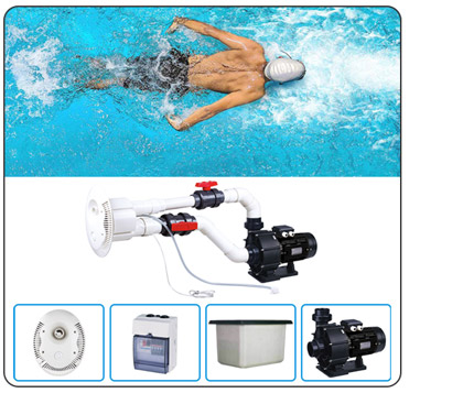 Kit nuoto controcorrente per piscina interrata Italika