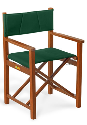 Poltrona pieghevole in legno keruing LILIUM