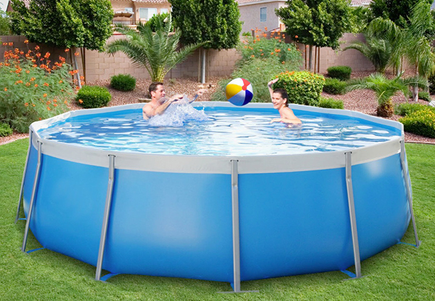 Sun2Solar Tubo Flessibile Per Piscina – PVC 3,8 Cm, 35 Piedi (circa 10,7 Metri) – Colore Bianco Anti-alghe