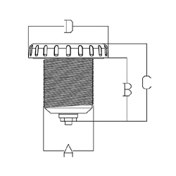 dimensione mini proiettore serie MT-3