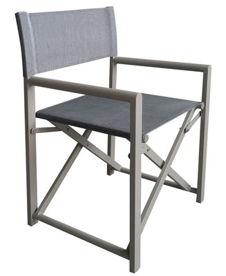 Poltrona regista in alluminio NEMESI by Regarden Poltrona regista in alluminio NEMESI by Regarden