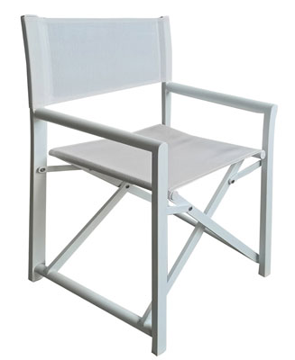 Poltrona regista in alluminio NEMESI by Regarden Poltrona regista in alluminio NEMESI by Regarden