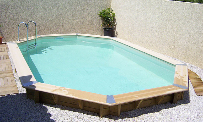 Piscina Northwood in legno di pino