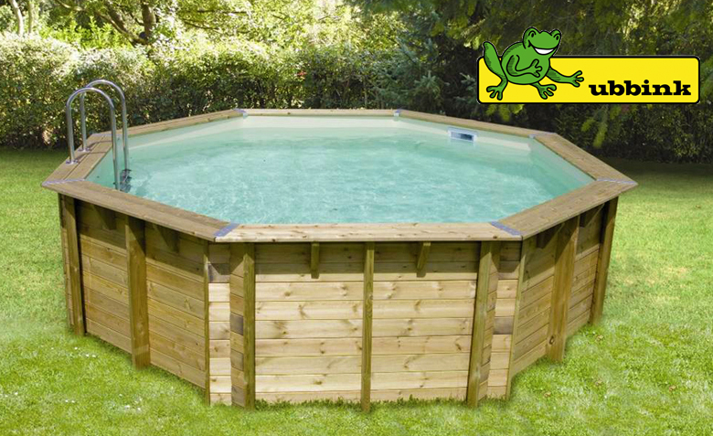 Piscina in legno Northwood ottagonale