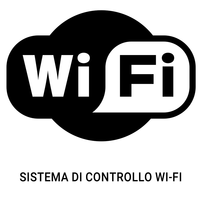 Optional sistema di controllo Wi-Fi per tinozza