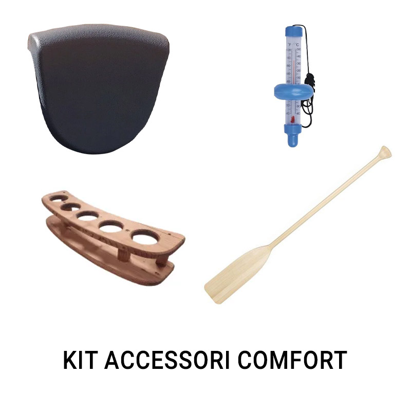 Optional kit accessori per tinozza