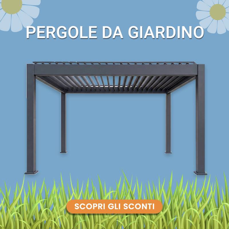 pergole saldi estivi 2026