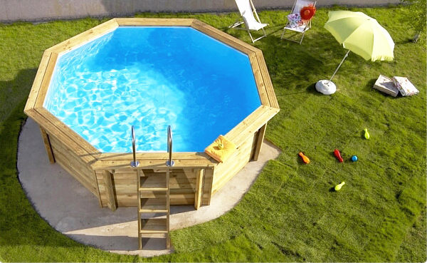 Piscina Fuori Terra In Legno Ecowood Easy Plus 540 Ottagonale Bsvillagecom