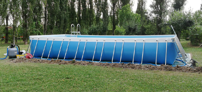 Esempio Installazione Piscina Fuori Terra