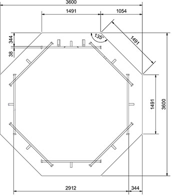 Piscina in legno NorthWood