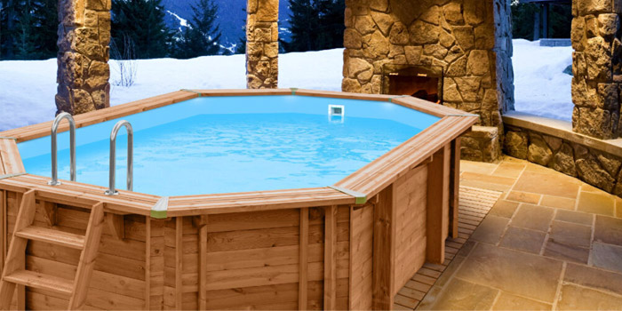 Piscina in Legno rettangolare NaturalWood