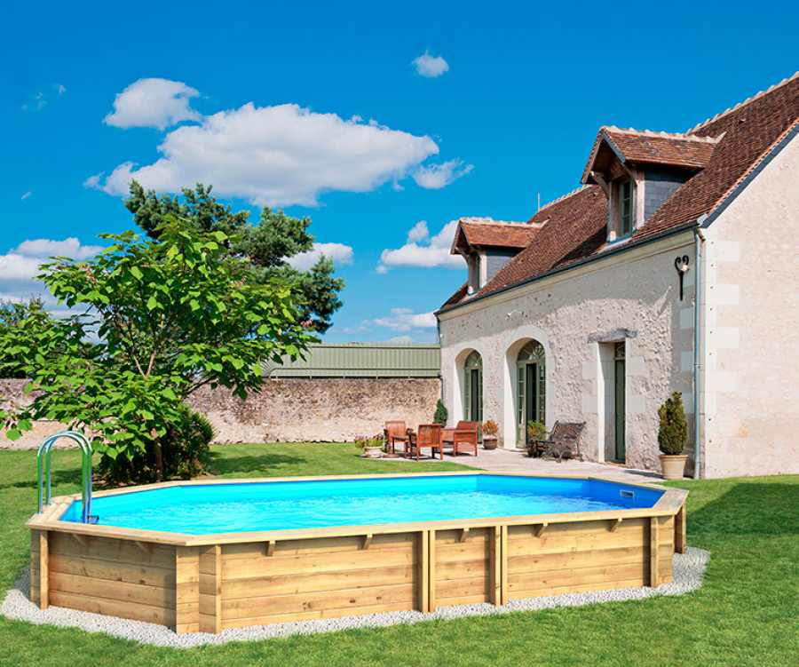 Piscina in legno NaturalWood BWT WEVA +840