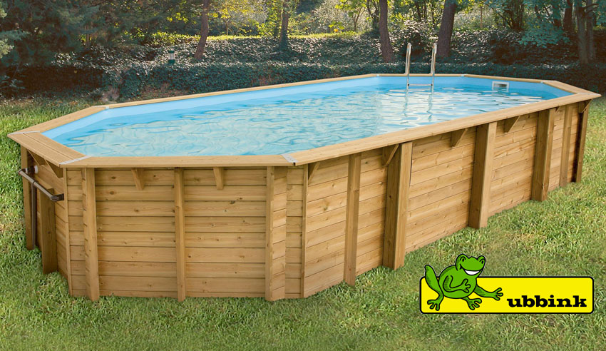 Piscina ottagonale in legno Nothwood