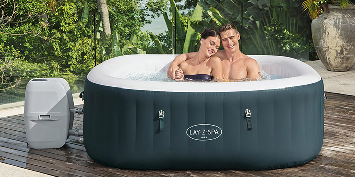 Piscina SPA Idromassaggio Gonfiabile Lay-Z-Spa IBIZA Bestway - 4/6 persone