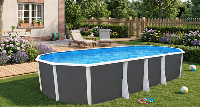 Piscina fuori terra STEELDESIGN Omega 730
