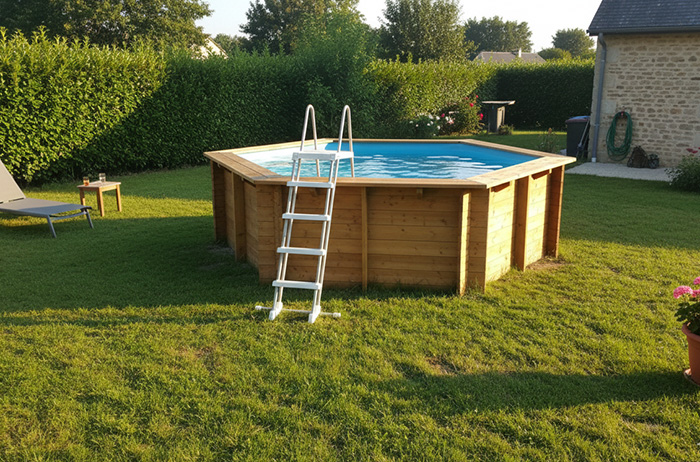 Piscina in legno ottagonale NorthWood 360 - Ã˜ 3,60 x h.1,20 m