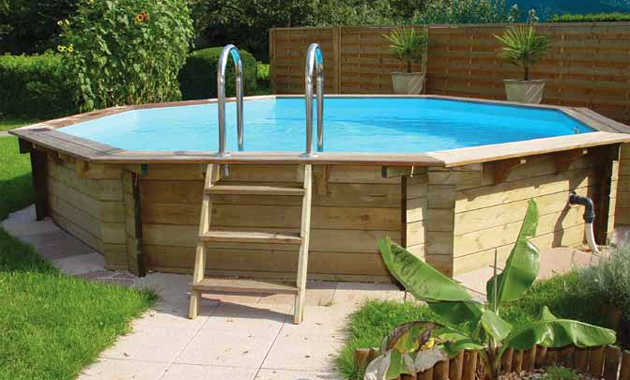 Piscina in legno fuori terra BWT ODYSSEA