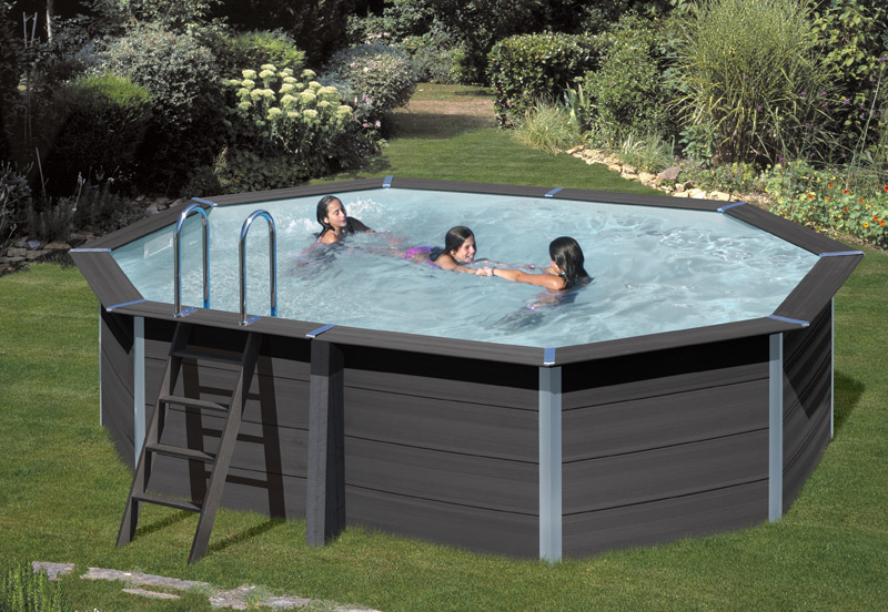 Piscina in legno composito WPC WOOD