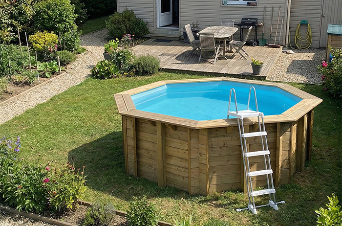 Piscina in legno ottagonale NorthWood 360 - Ø 3,60 x h.1,20 m Piscina in legno ottagonale NorthWood 360 - Ø 3,60 x h.1,20 m