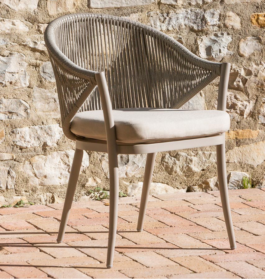 Poltrona da giardino in alluminio MINOSSE by Regarden