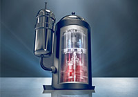 Compressore Full Inverter pompa di calore INVERPAC