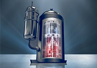 Compressore Full Inverter pompa di calore UX