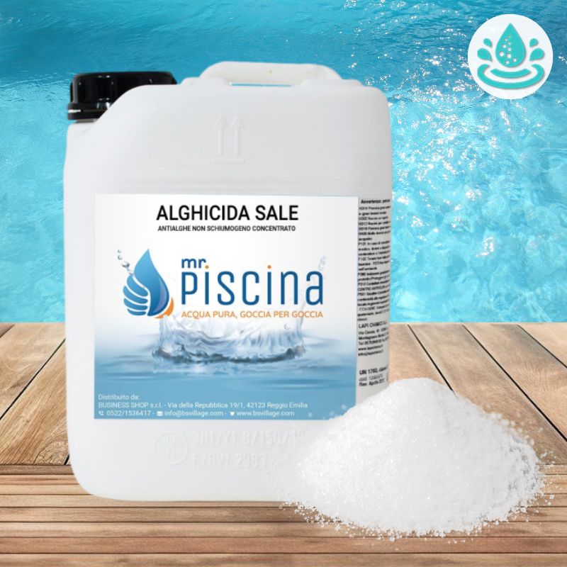 Prodotti chimici per piscine al sale