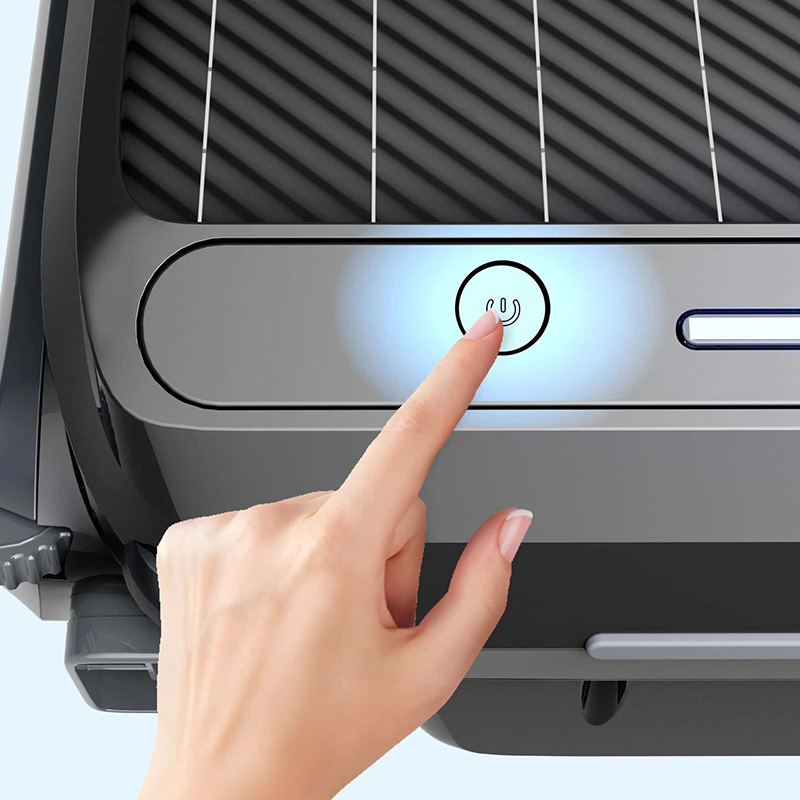 Pulitore di superficie ad energia solare per piscina F1 controllo manuale