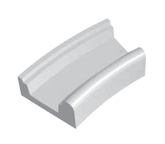 Bordo sfioratore Standard CURVO A RAGGIO