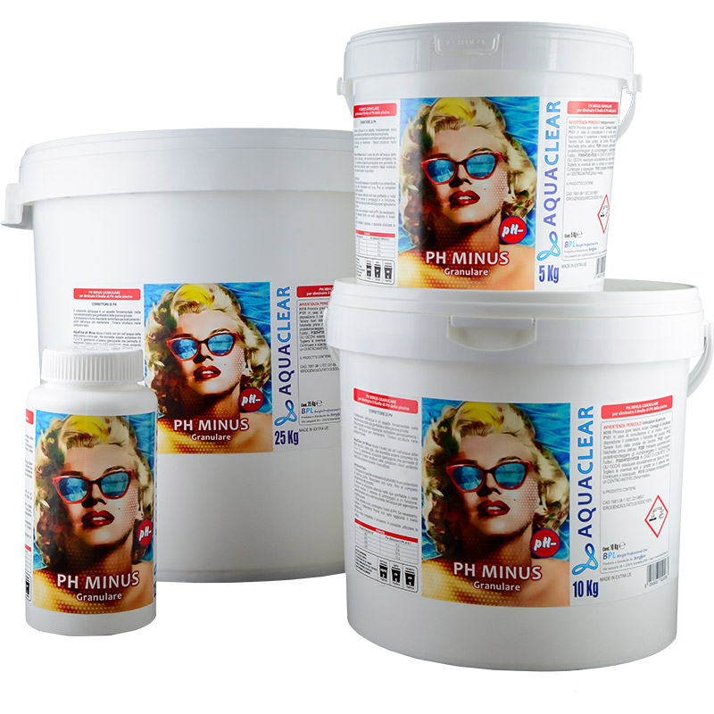 Riduttore PH MINUS granulare sodio bisolfato AQUACLEAR