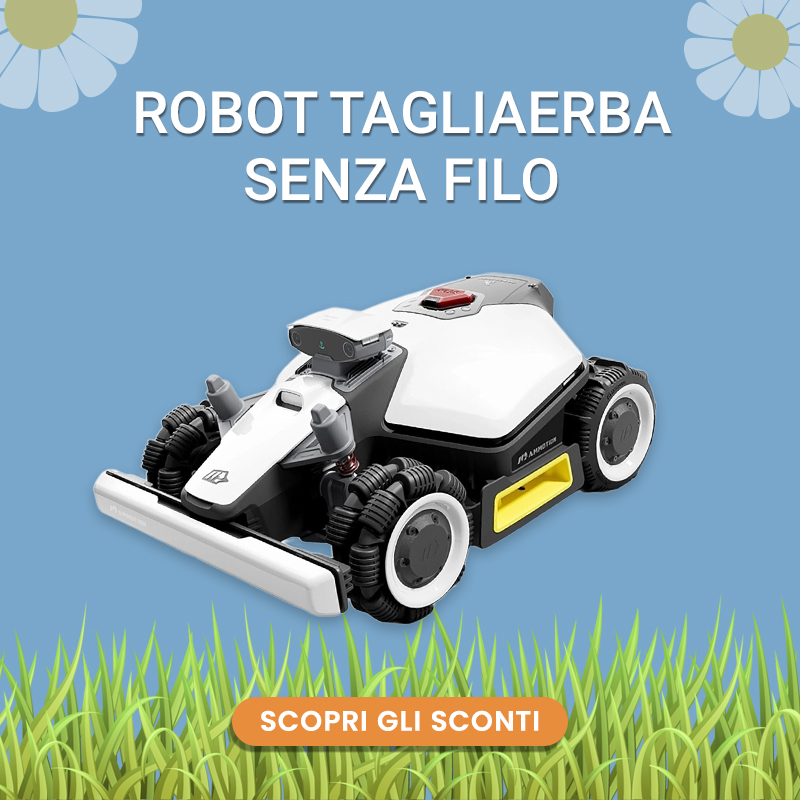 roboto tagliaerba saldi primavarili 2026