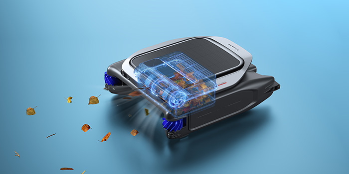 Pulitore di superficie ad energia solare per piscina Dreame J1 Pulitore di superficie ad energia solare per piscina Dreame J1