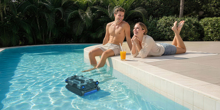 Robot piscina a batteria Mova Rover X10 Robot piscina a batteria Mova Rover X10