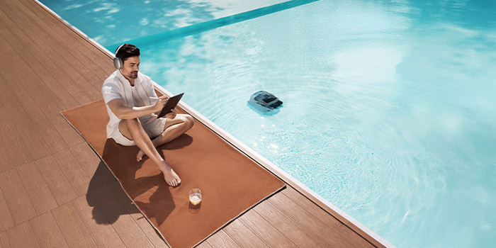 Robot piscina a batteria Beatbot Sora P3