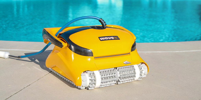 Robot piscina Dolphin WAVE 80 Gyro by Maytronics con telecomando