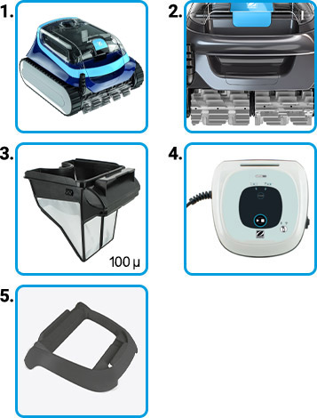 Materiale incluso Robot piscina Zodiac 2010 XA