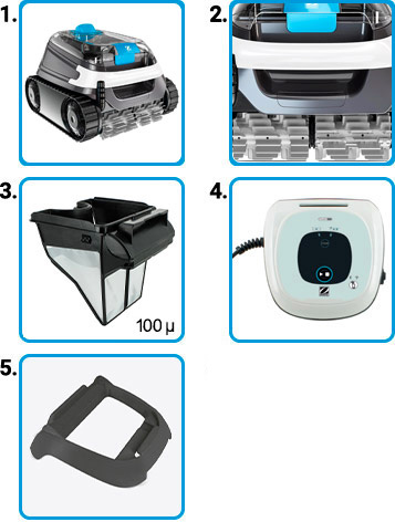 Materiale incluso Robot piscina Zodiac CNX 20