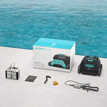 Materiale incluso robot per piscina senza filo Dolphin Liberty 200