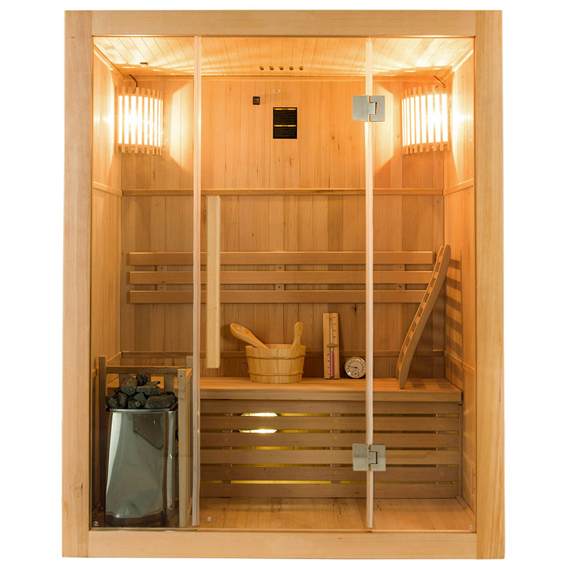 Sauna finlandese tradizionale KARA da 3 posti