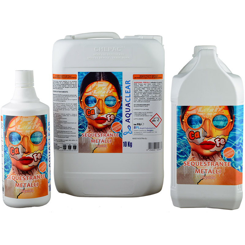 Sequestrante metalli piscina CA/FE AQUACLEAR