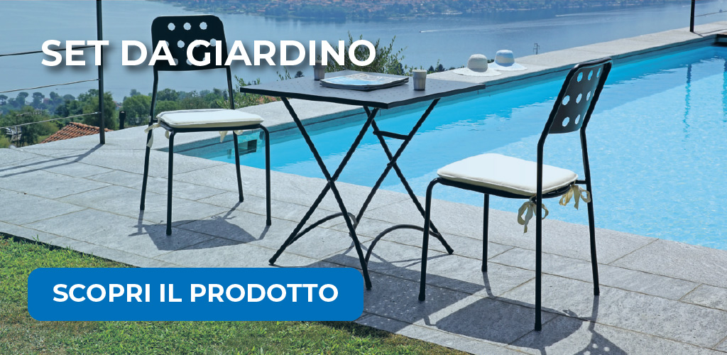 Set da giardino