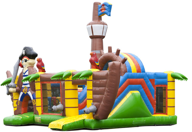 Nave gioco gonfiabile per bambini PIRATI XXL